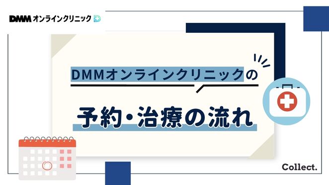 DMMオンラインクリニックの診察の流れ