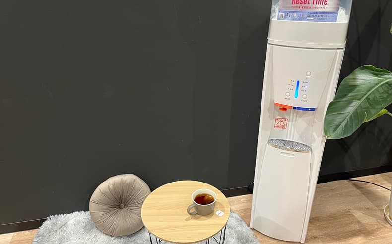 リセットタイムのウォーターサーバー設置イメージ