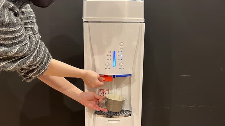 温度の切り替え方法は?