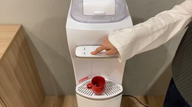 温水の連続注水ができない