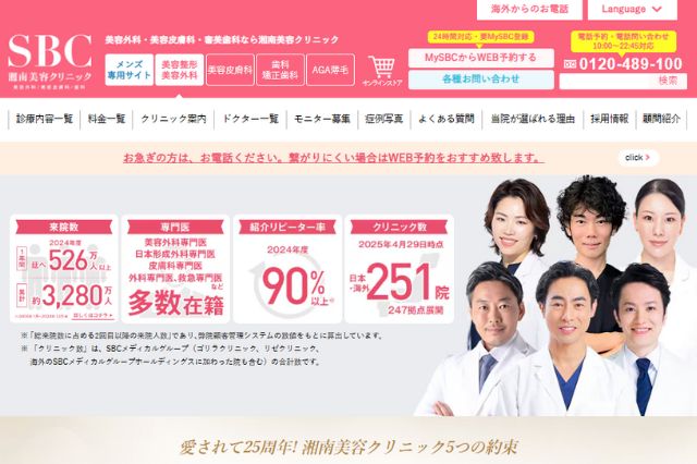 湘南美容クリニックの基本情報