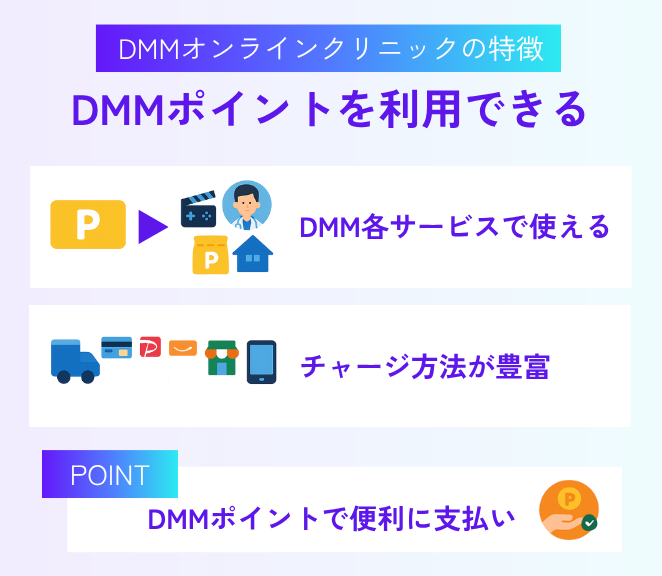 3.DMMポイントを利用できる