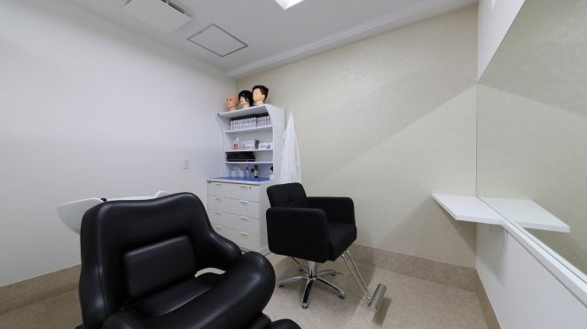 シャンプー室に潜入