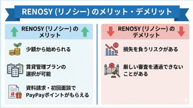 RENOSY（リノシー）のメリット・デメリット