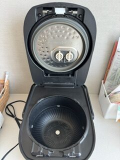 炊飯器の掃除後