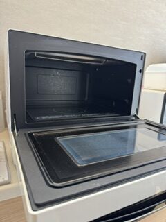 電子レンジの掃除前
